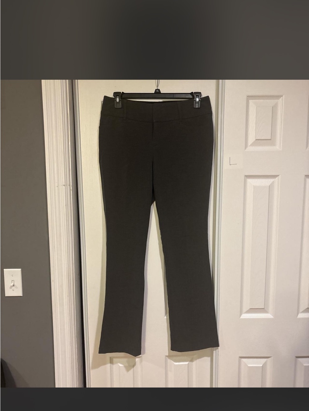 Grey APT Stretch Flare Pants